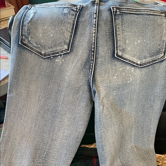 Judy Blue Women's Classic Denim Stretch Distressed Jeans size 9 - Picture 12 of 16